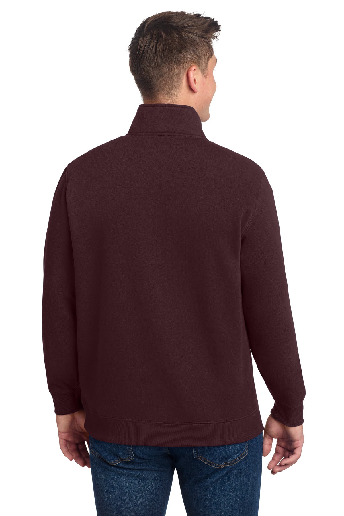 Sport-Tek 1/4-Zip Sweatshirt - Maroon