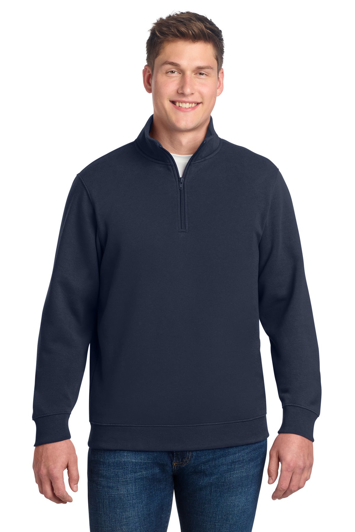 Sport-Tek 1/4-Zip Sweatshirt - True Navy