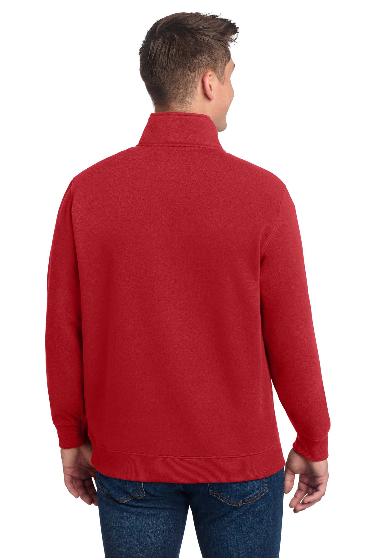 Sport-Tek 1/4-Zip Sweatshirt - True Red