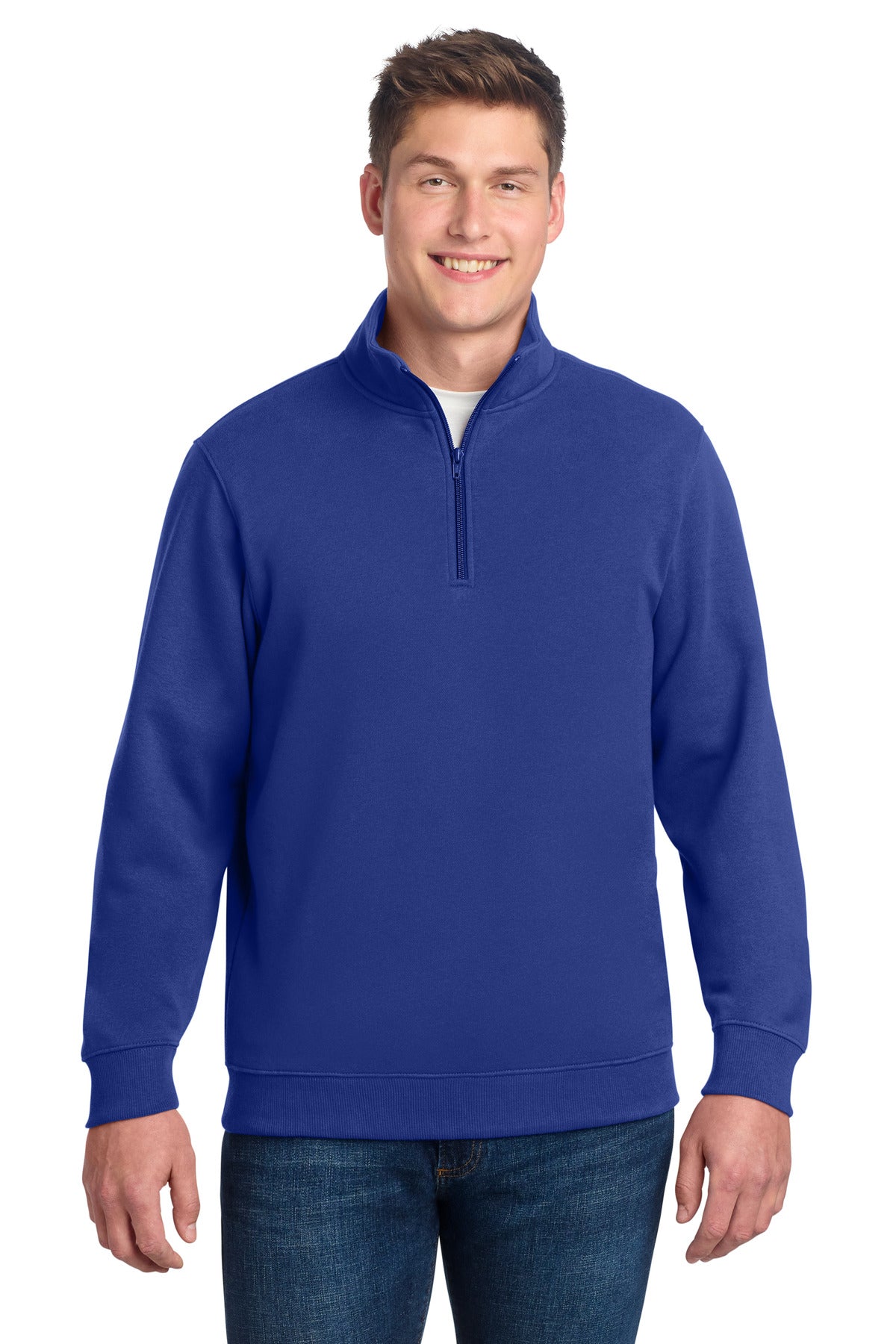 Sport-Tek 1/4-Zip Sweatshirt - True Royal