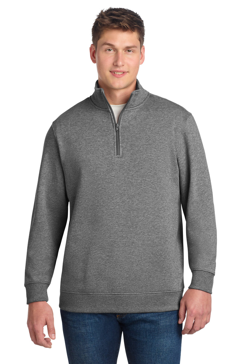 Sport-Tek 1/4-Zip Sweatshirt - Vintage Heather