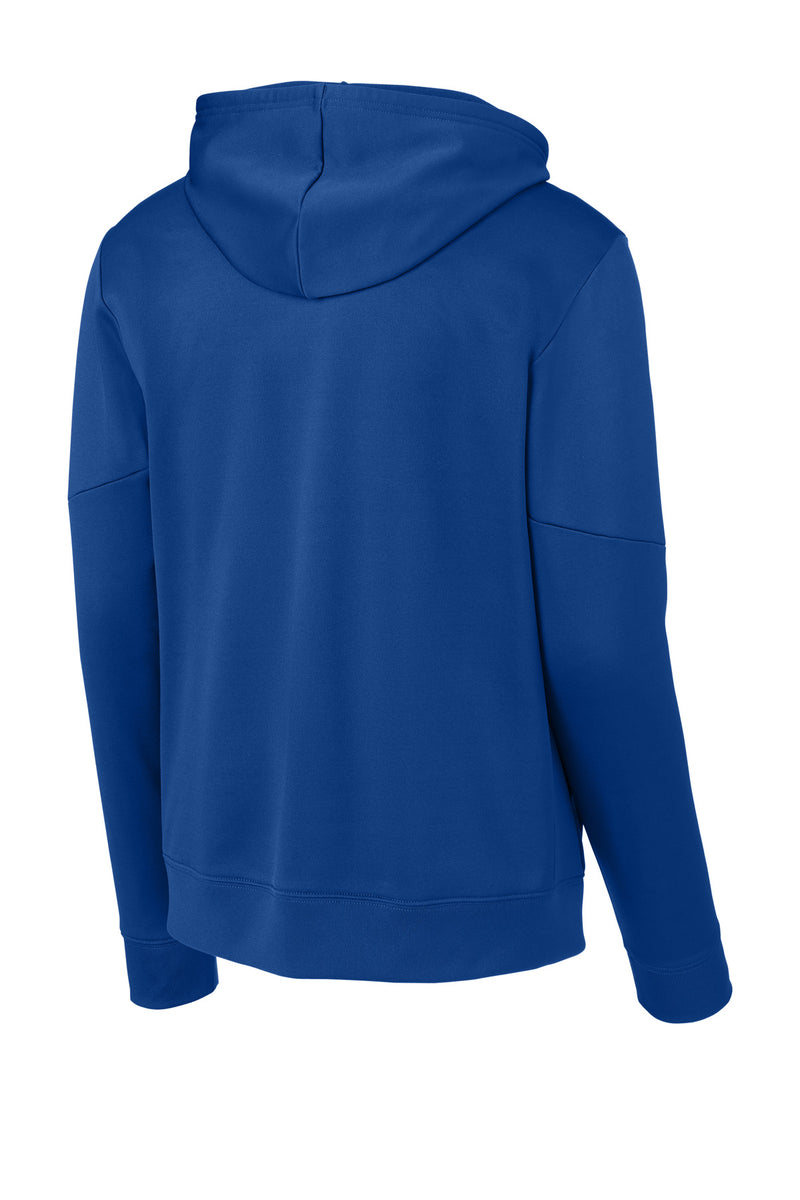 Sport-Tek Sport-Wick Fleece United Pullover Hoodie - True Royal/ White