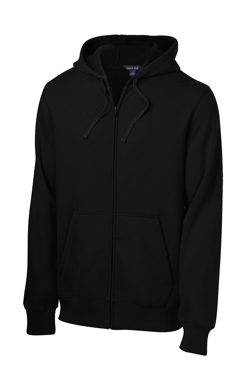 Sport-Tek Full-Zip Hooded Sweatshirt - Black