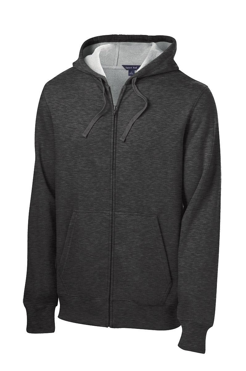 Sport-Tek Full-Zip Hooded Sweatshirt - Graphite Heather