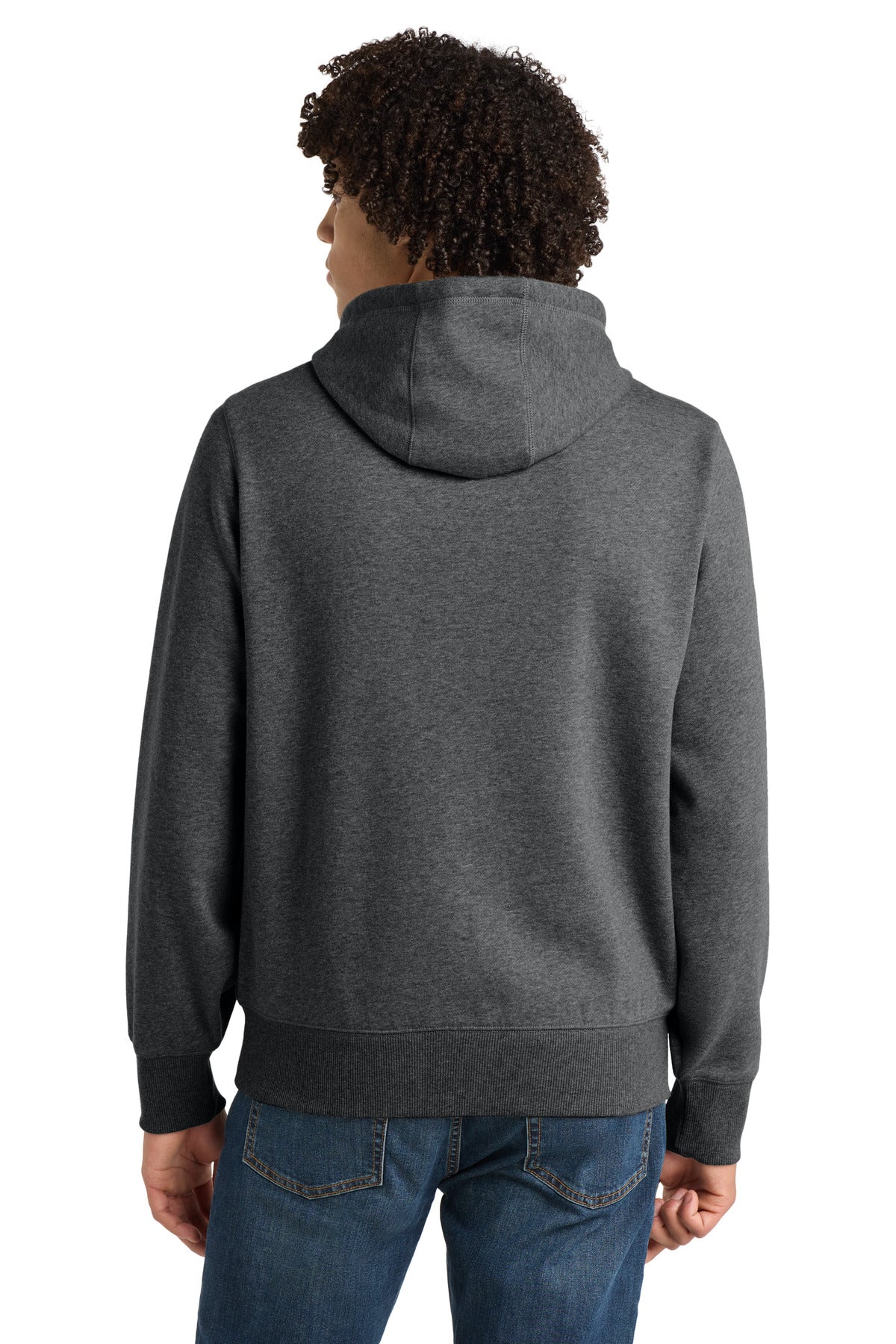 Sport-Tek Full-Zip Hooded Sweatshirt - Graphite Heather