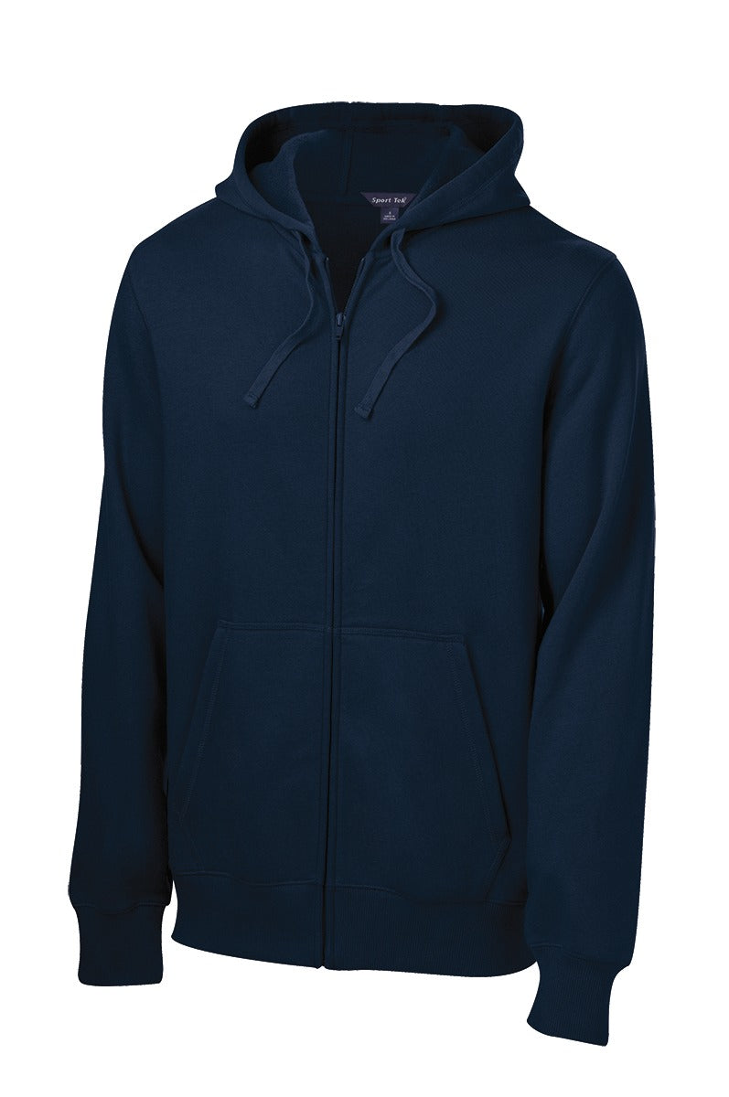 Sport-Tek Full-Zip Hooded Sweatshirt - True Navy