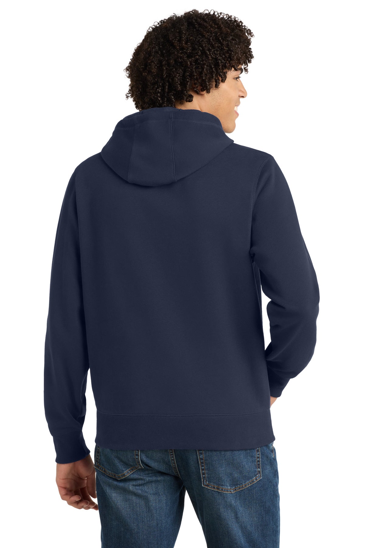 Sport-Tek Full-Zip Hooded Sweatshirt - True Navy