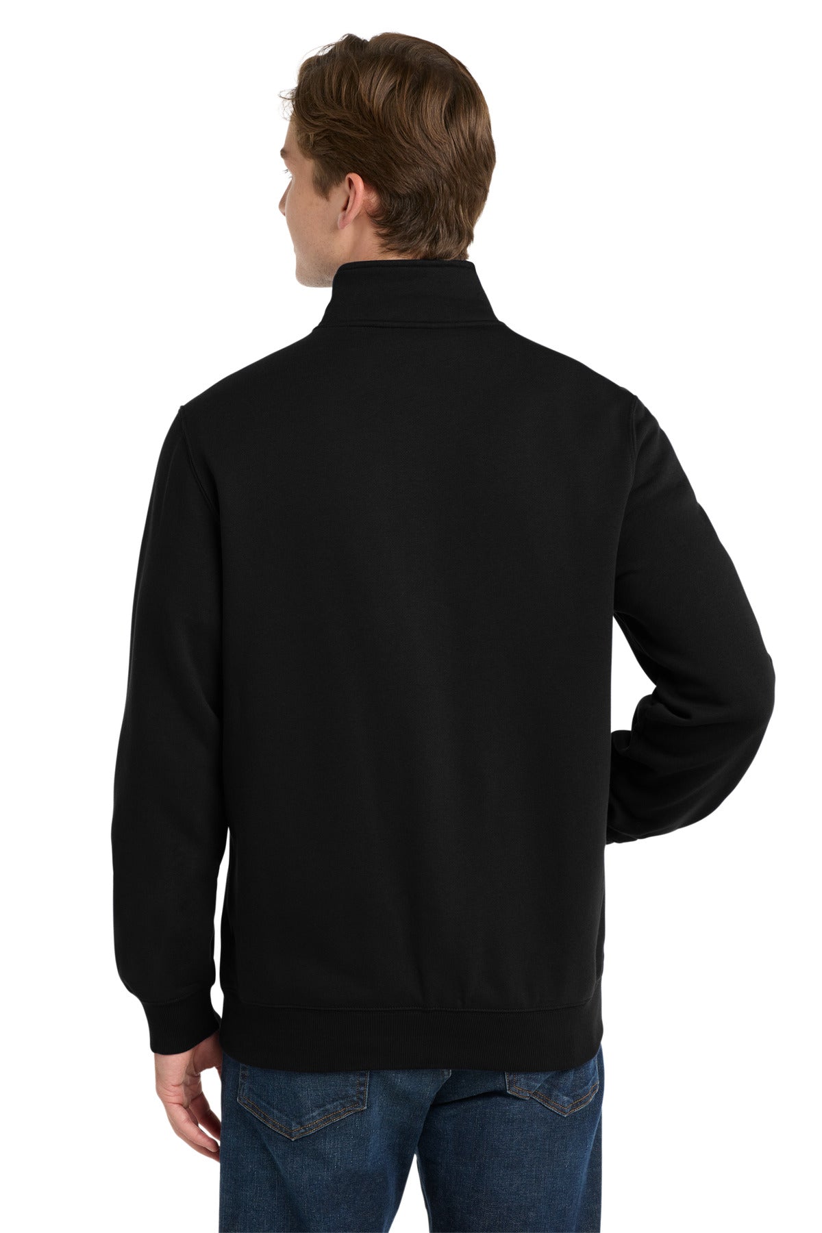 Sport-Tek Full-Zip Sweatshirt - Black