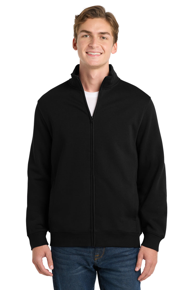 Sport-Tek Full-Zip Sweatshirt - Black