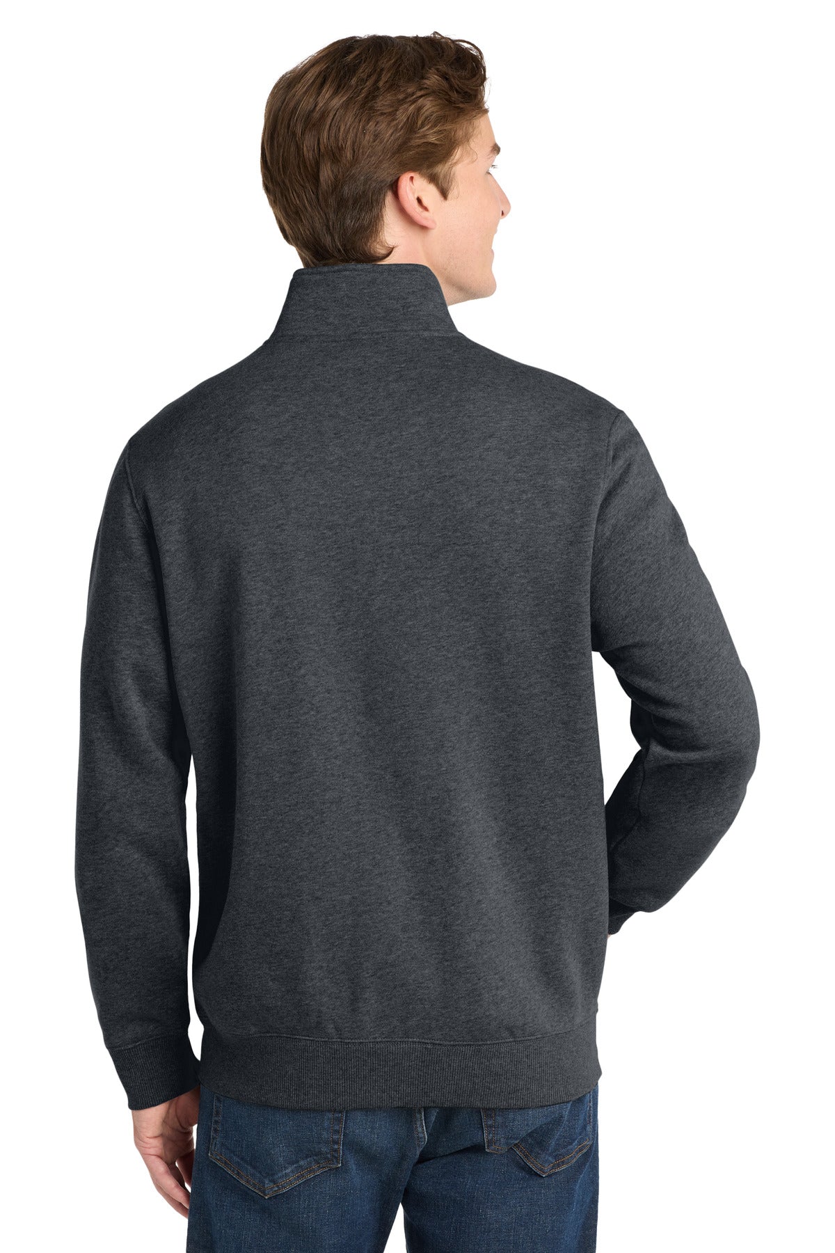 Sport-Tek Full-Zip Sweatshirt - Graphite Heather