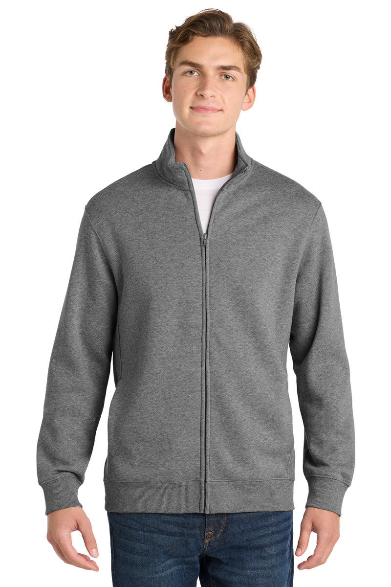 Sport-Tek Full-Zip Sweatshirt - Vintage Heather