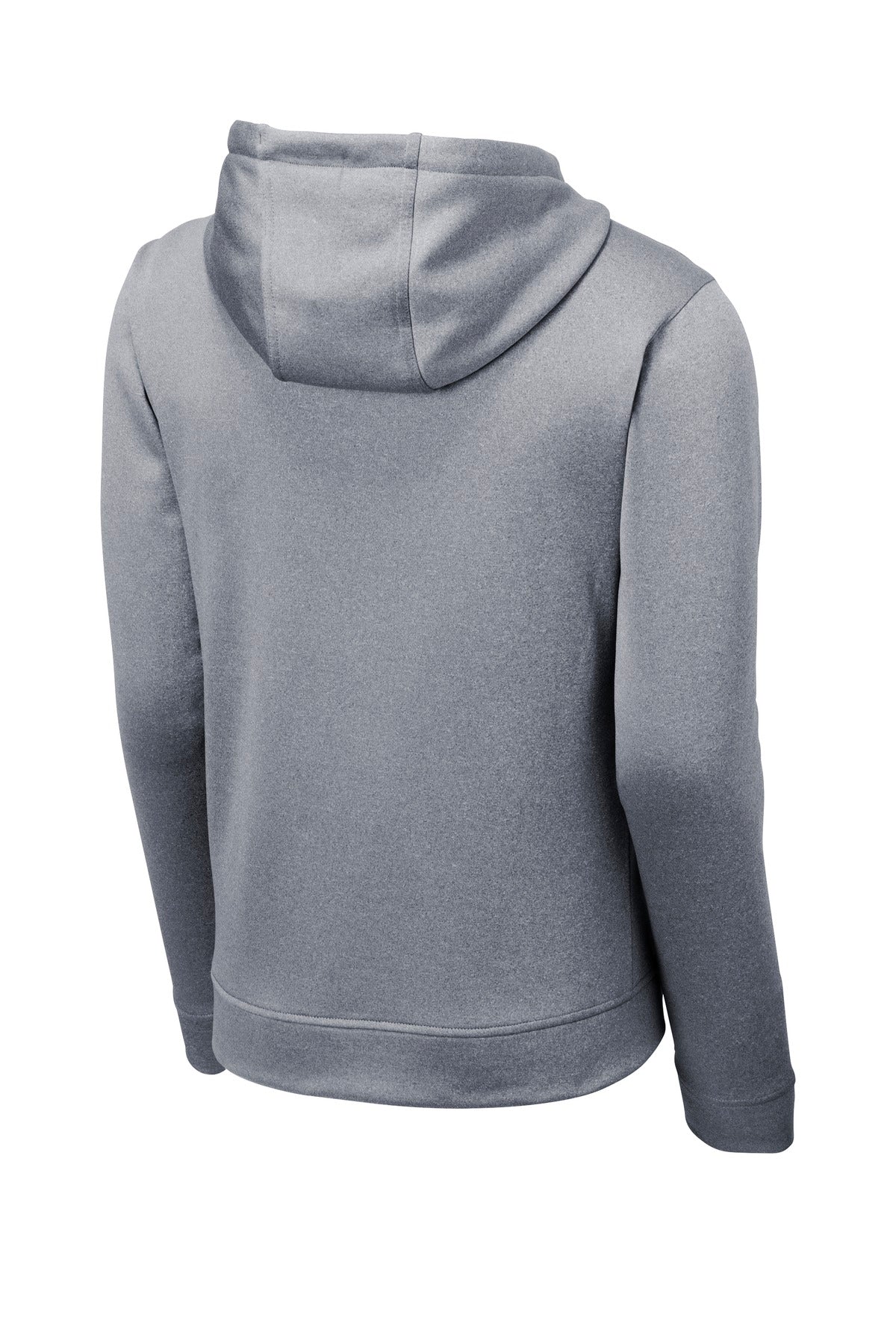 Sport-Tek  PosiCharge  Sport-Wick  Heather Fleece Hooded Pullover - True Navy Heather