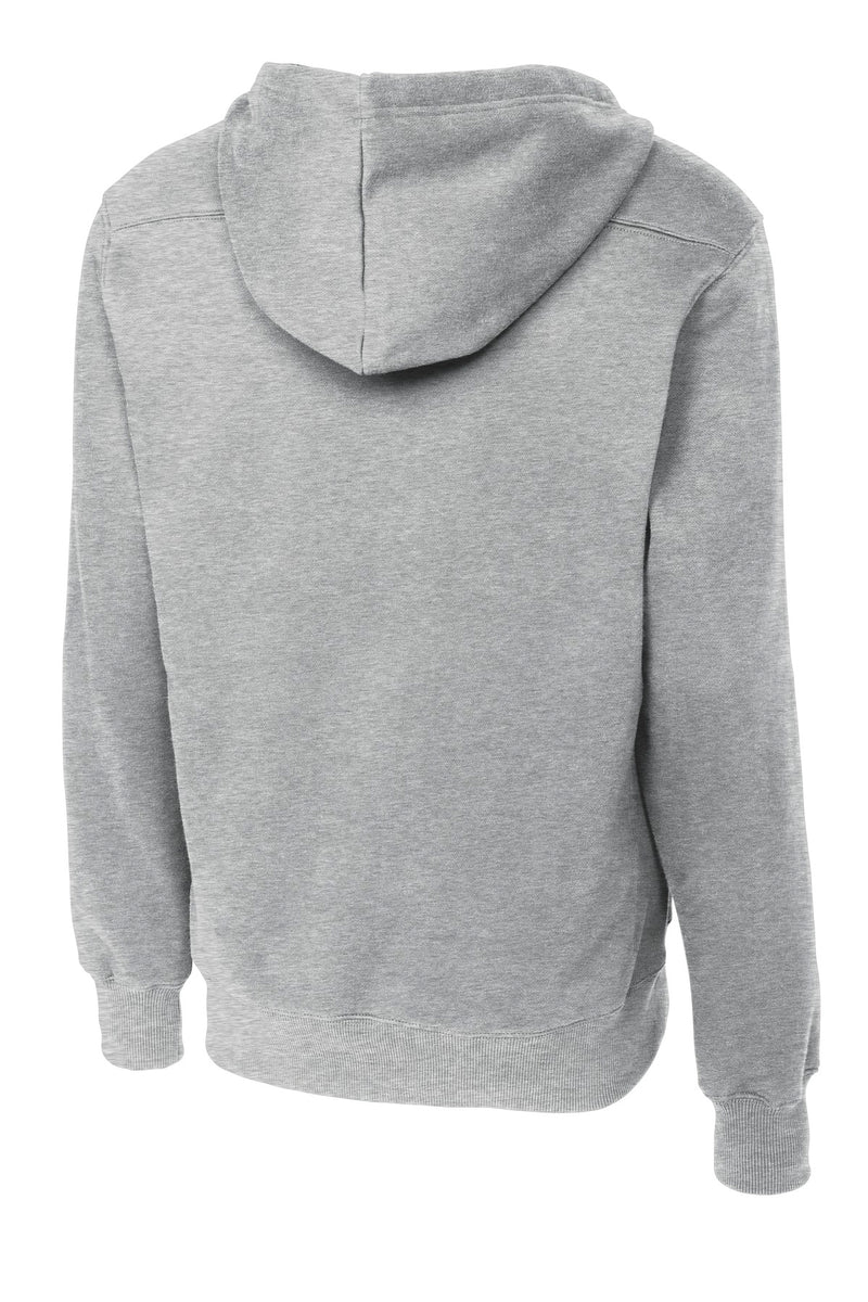 Sport-Tek Lace Up Pullover Hooded Sweatshirt - Athletic Heather