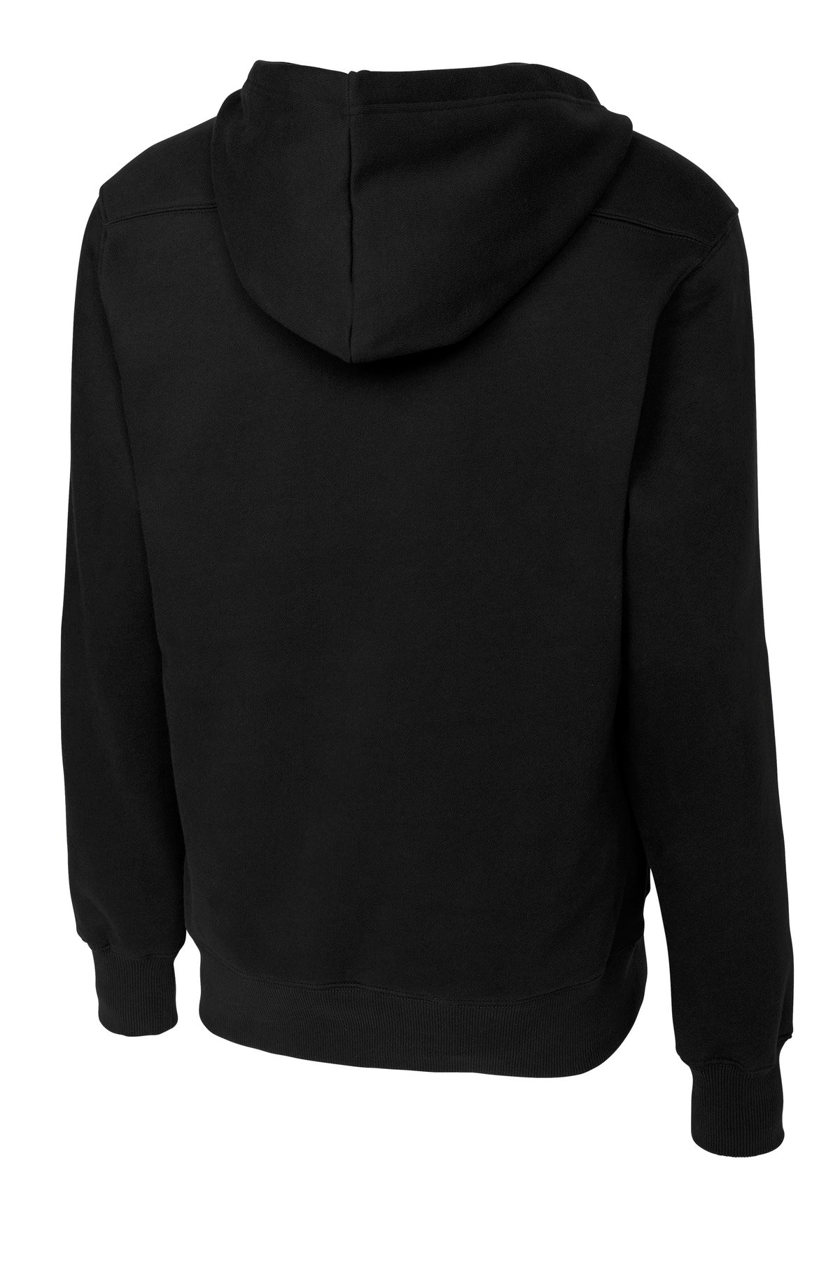 Sport-Tek Lace Up Pullover Hooded Sweatshirt - Black