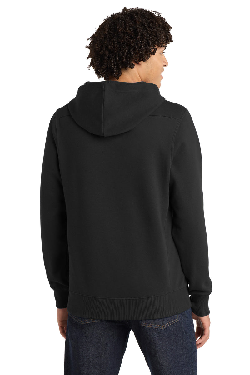 Sport-Tek Lace Up Pullover Hooded Sweatshirt - Black