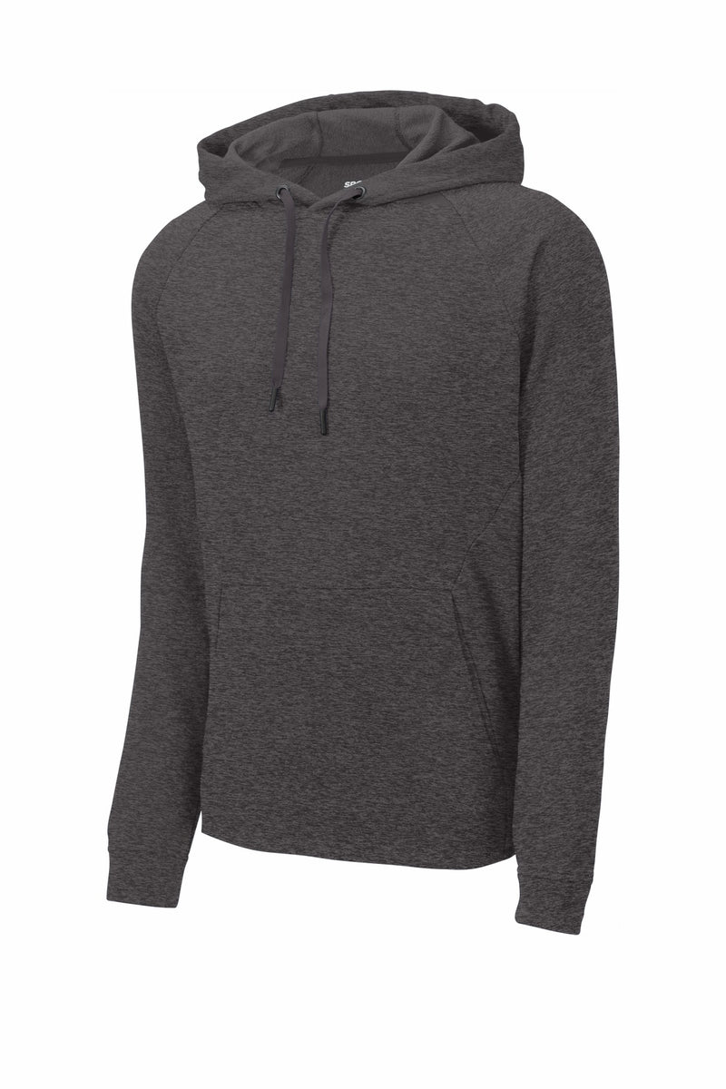 Sport-Tek  Lightweight French Terry Pullover Hoodie - Heather Black