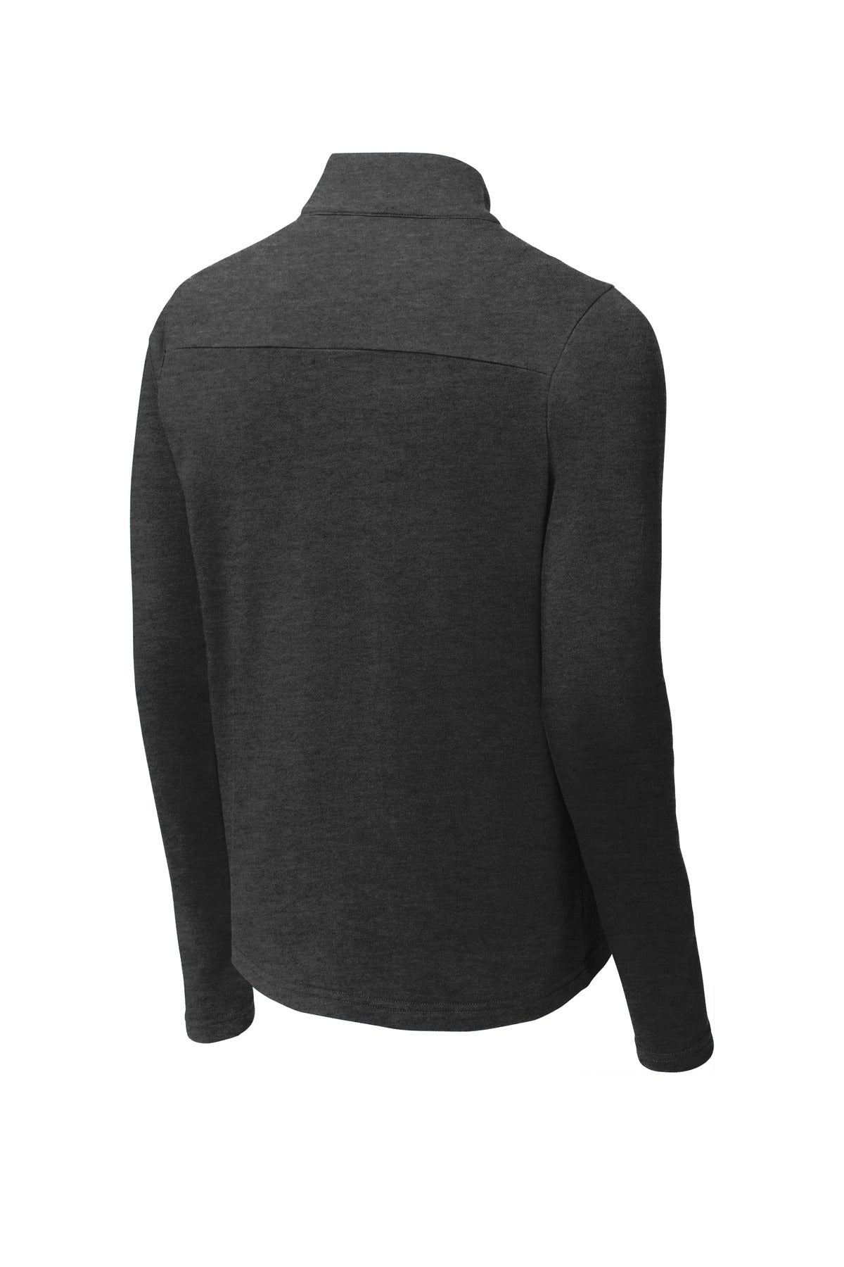 Sport-Tek  Lightweight French Terry 1/4-Zip Pullover - Heather Black