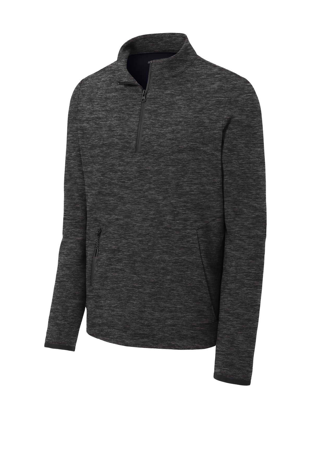 Sport-Tek  Triumph 1/4-Zip Pullover - Black Heather