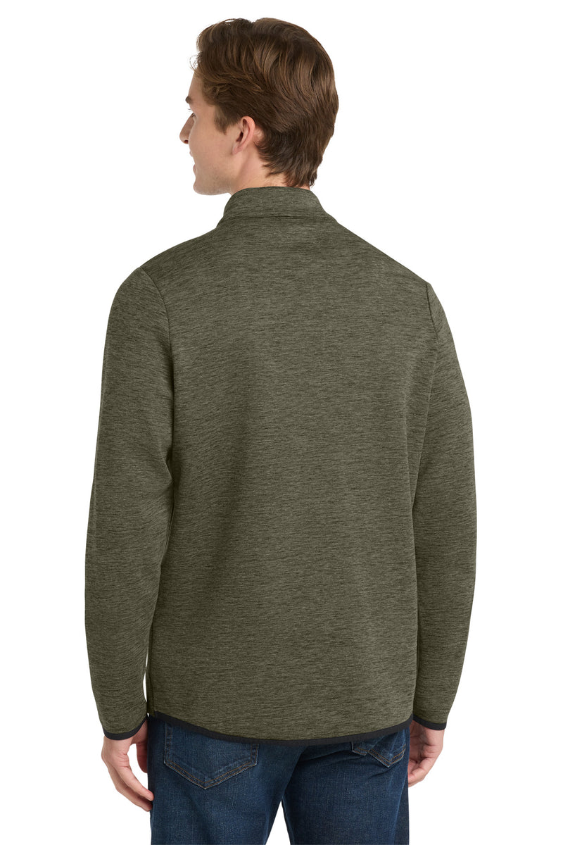 Sport-Tek  Triumph 1/4-Zip Pullover - Olive Heather