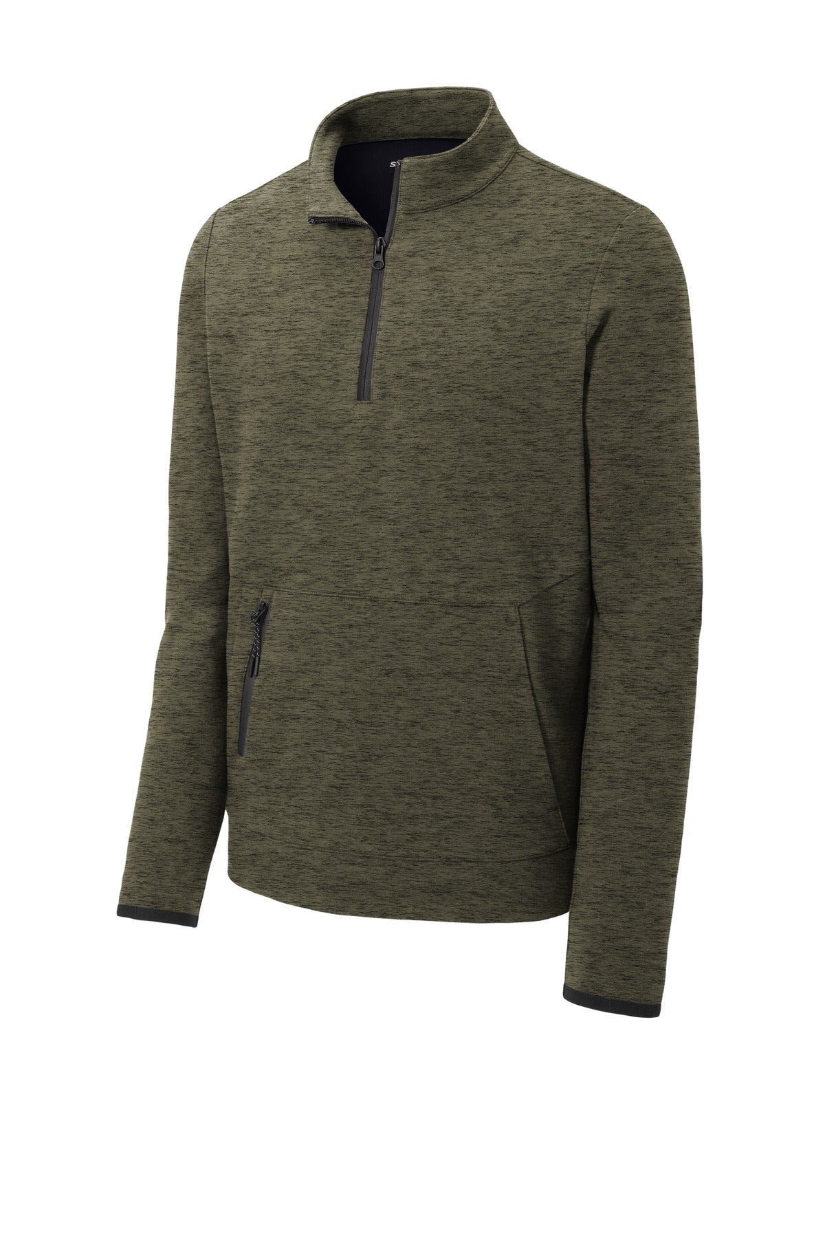 Sport-Tek  Triumph 1/4-Zip Pullover - Olive Heather