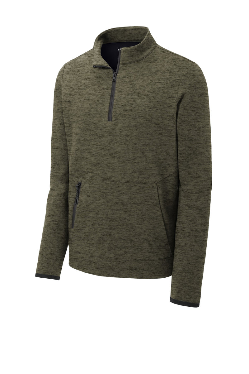 Sport-Tek  Triumph 1/4-Zip Pullover - Olive Heather