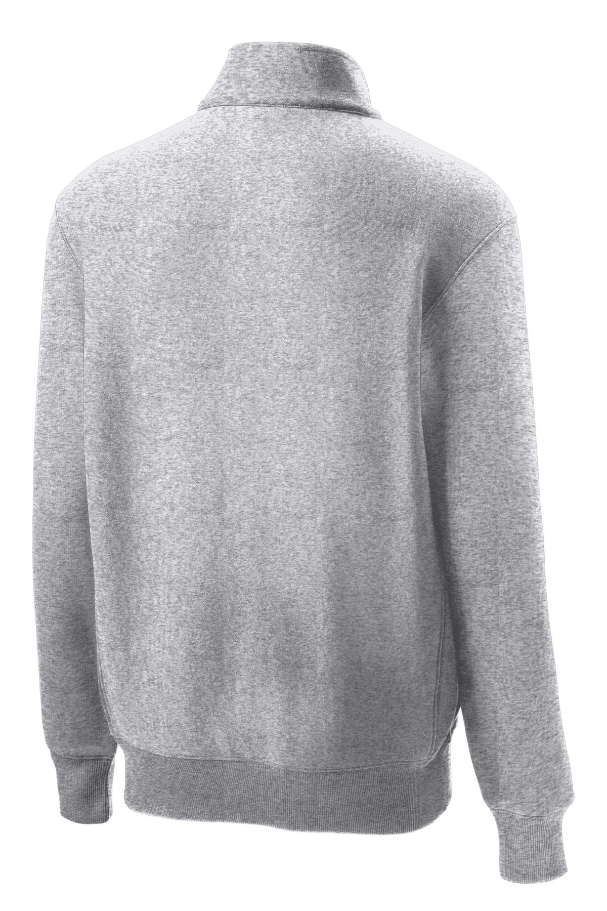 Sport-Tek Super Heavyweight 1/4-Zip Pullover Sweatshirt - Athletic Heather