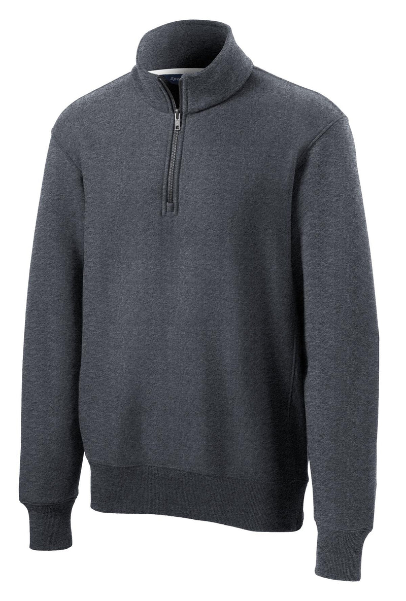 Sport-Tek Super Heavyweight 1/4-Zip Pullover Sweatshirt - Graphite Heather