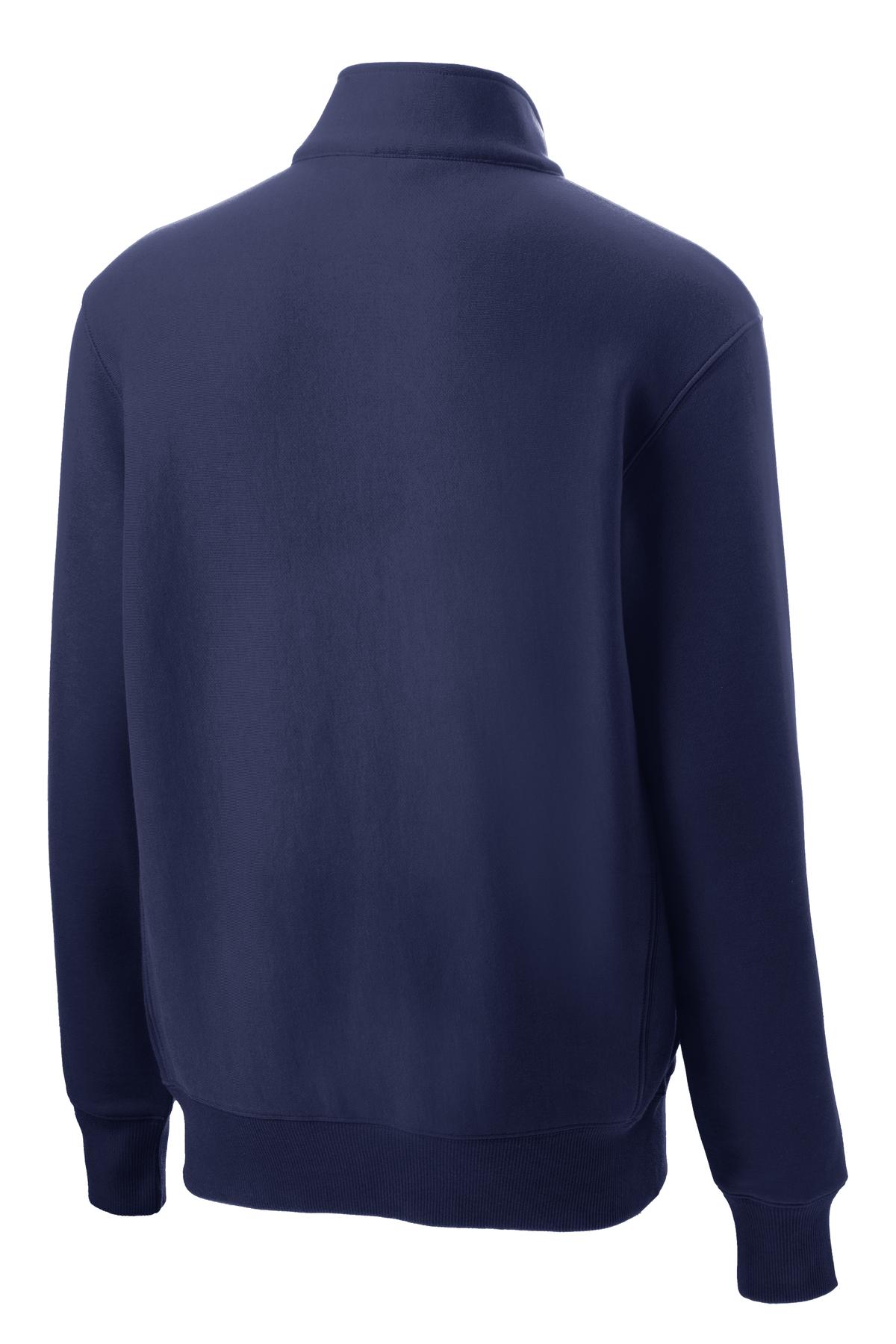 Sport-Tek Super Heavyweight 1/4-Zip Pullover Sweatshirt - True Navy