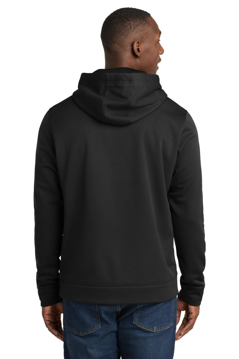 Sport-Tek Repel Fleece Hooded Pullover - Black