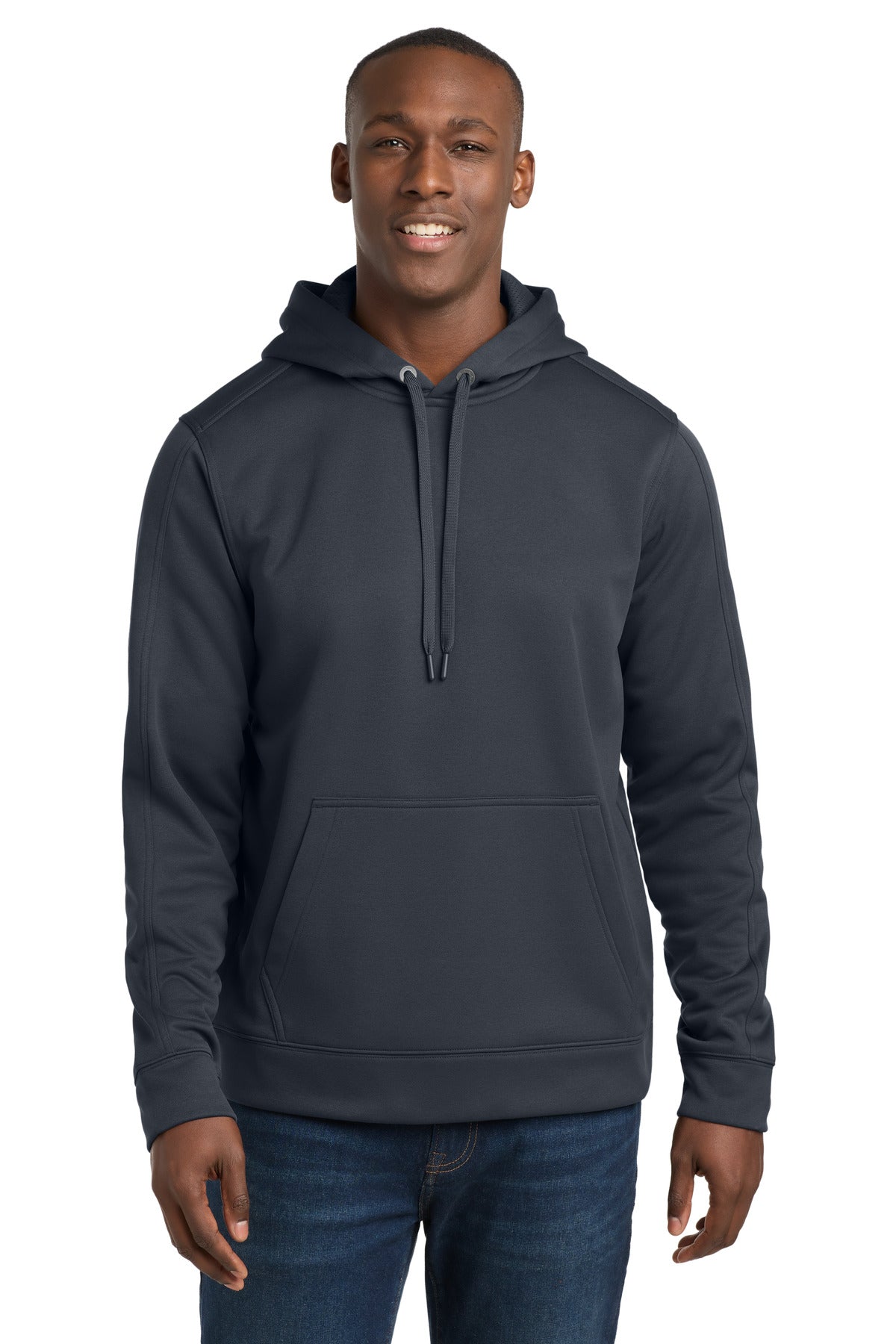 Sport-Tek Repel Fleece Hooded Pullover - Graphite