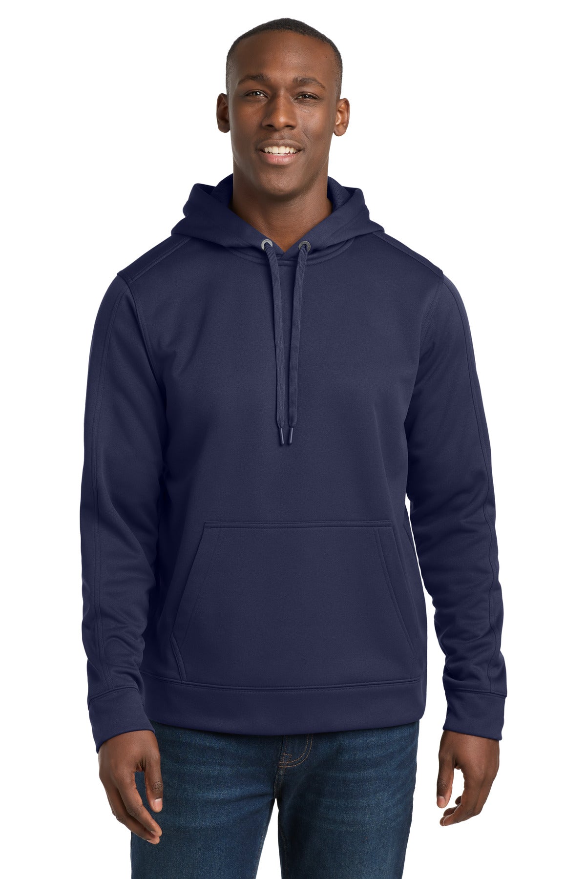 Sport-Tek Repel Fleece Hooded Pullover - True Navy
