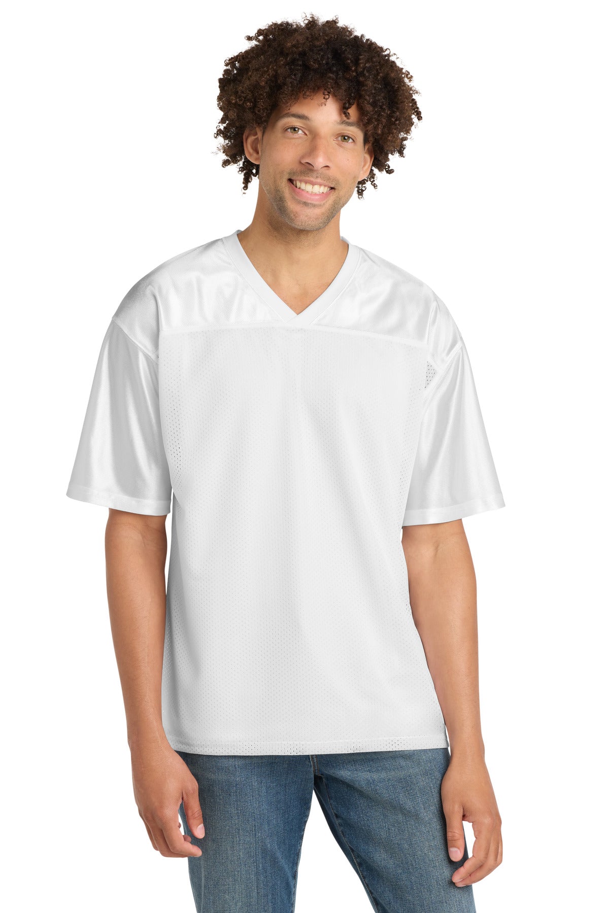 Sport-Tek PosiCharge Replica Jersey - White