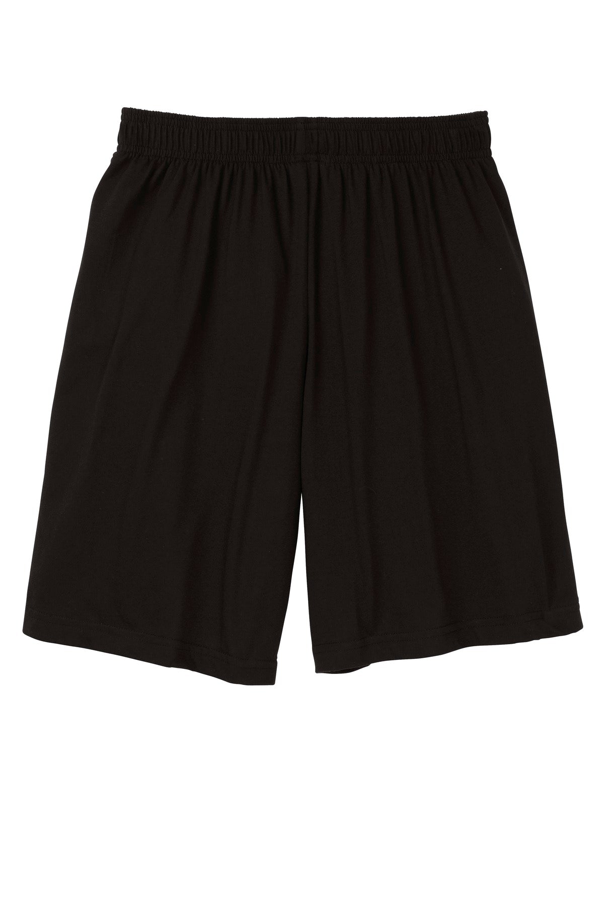 Sport-Tek Jersey Knit Short with Pockets - Black
