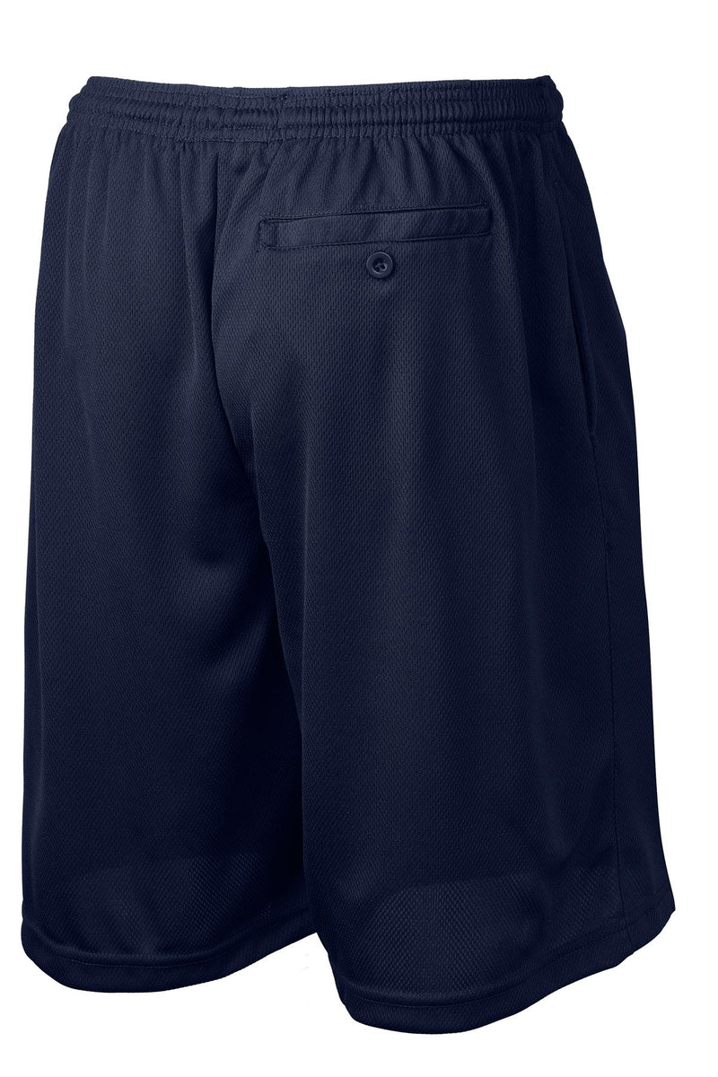 Sport-Tek PosiCharge Tough Mesh Pocket Short - True Navy
