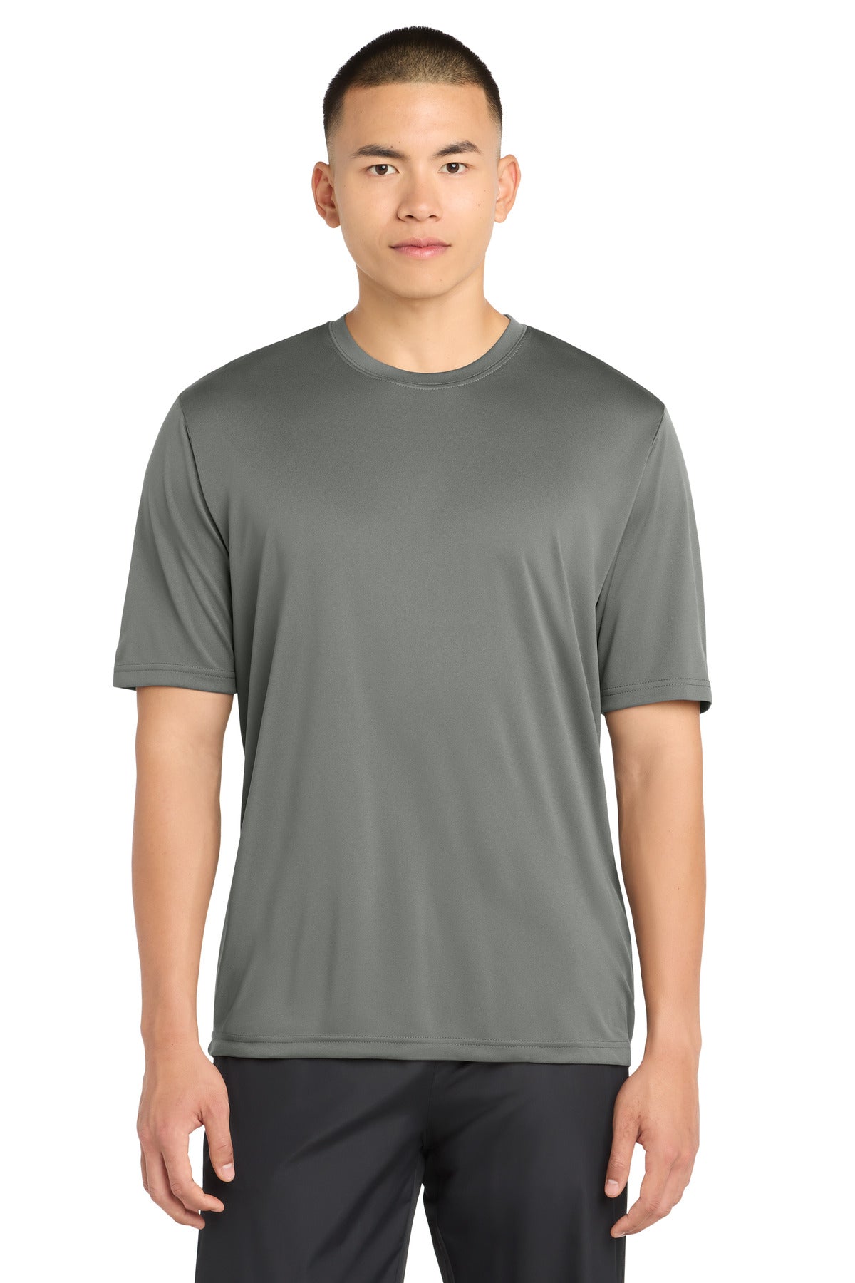 Sport-Tek PosiCharge Tough Tee - Dark Smoke Grey