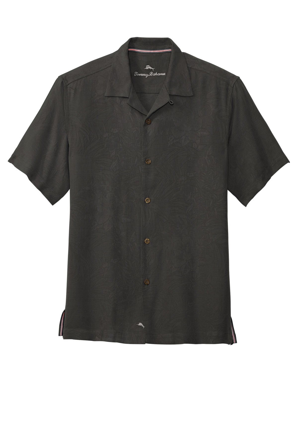 Tommy Bahama Tropic Isles Short Sleeve Shirt - Black