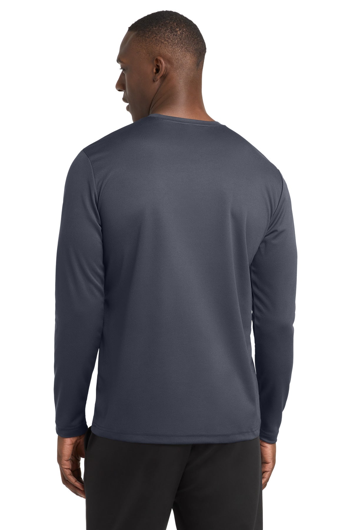 Sport-Tek PosiCharge RacerMesh Long Sleeve Tee - Graphite