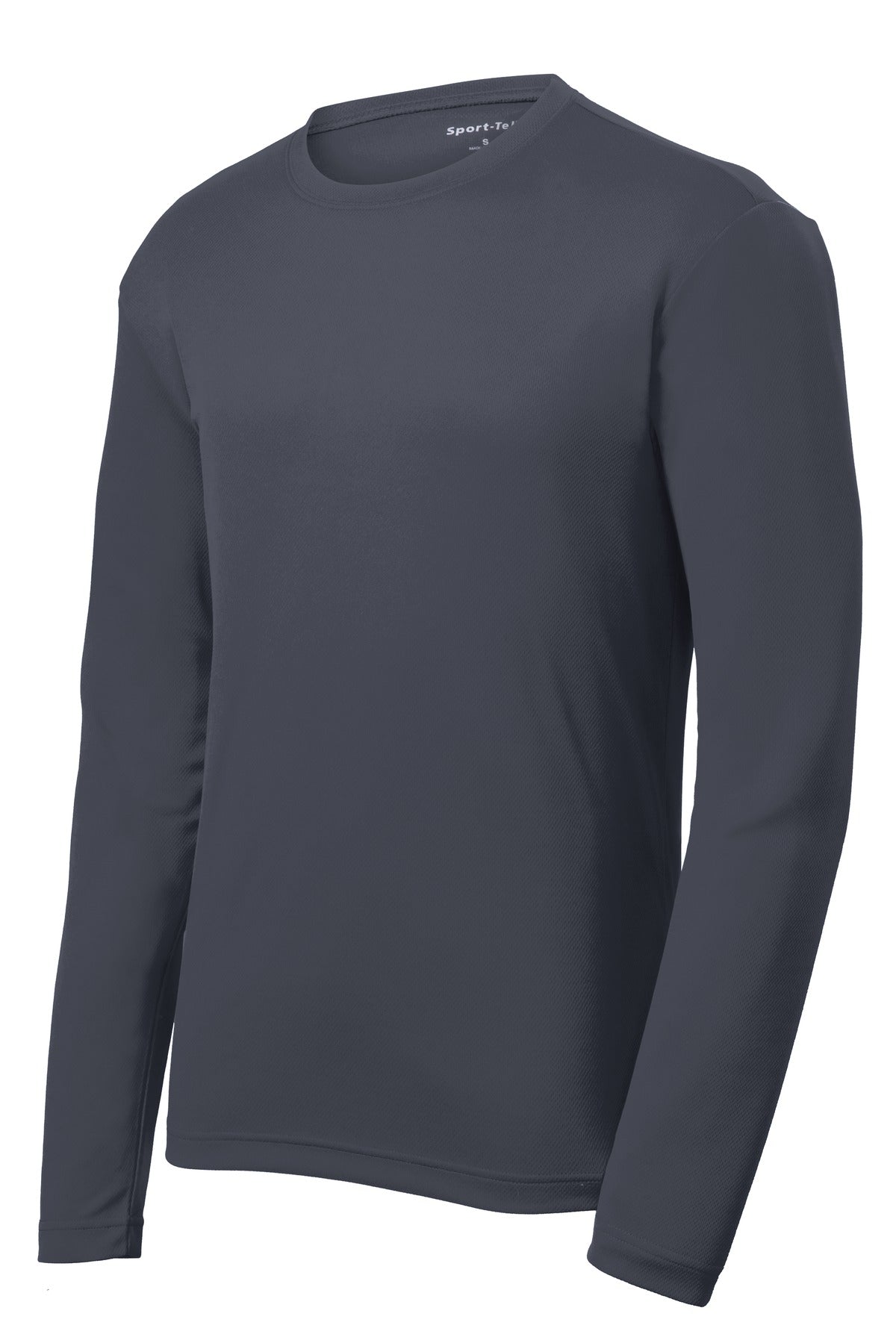 Sport-Tek PosiCharge RacerMesh Long Sleeve Tee - Graphite