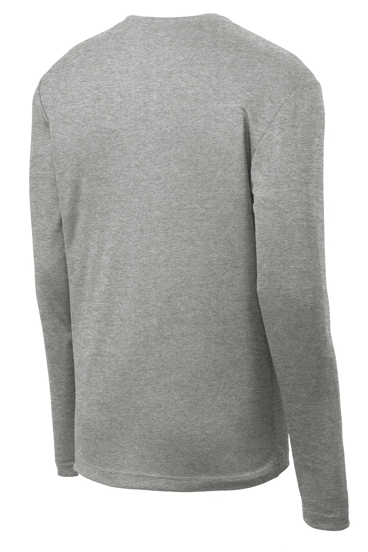 Sport-Tek PosiCharge RacerMesh Long Sleeve Tee - Grey Heather