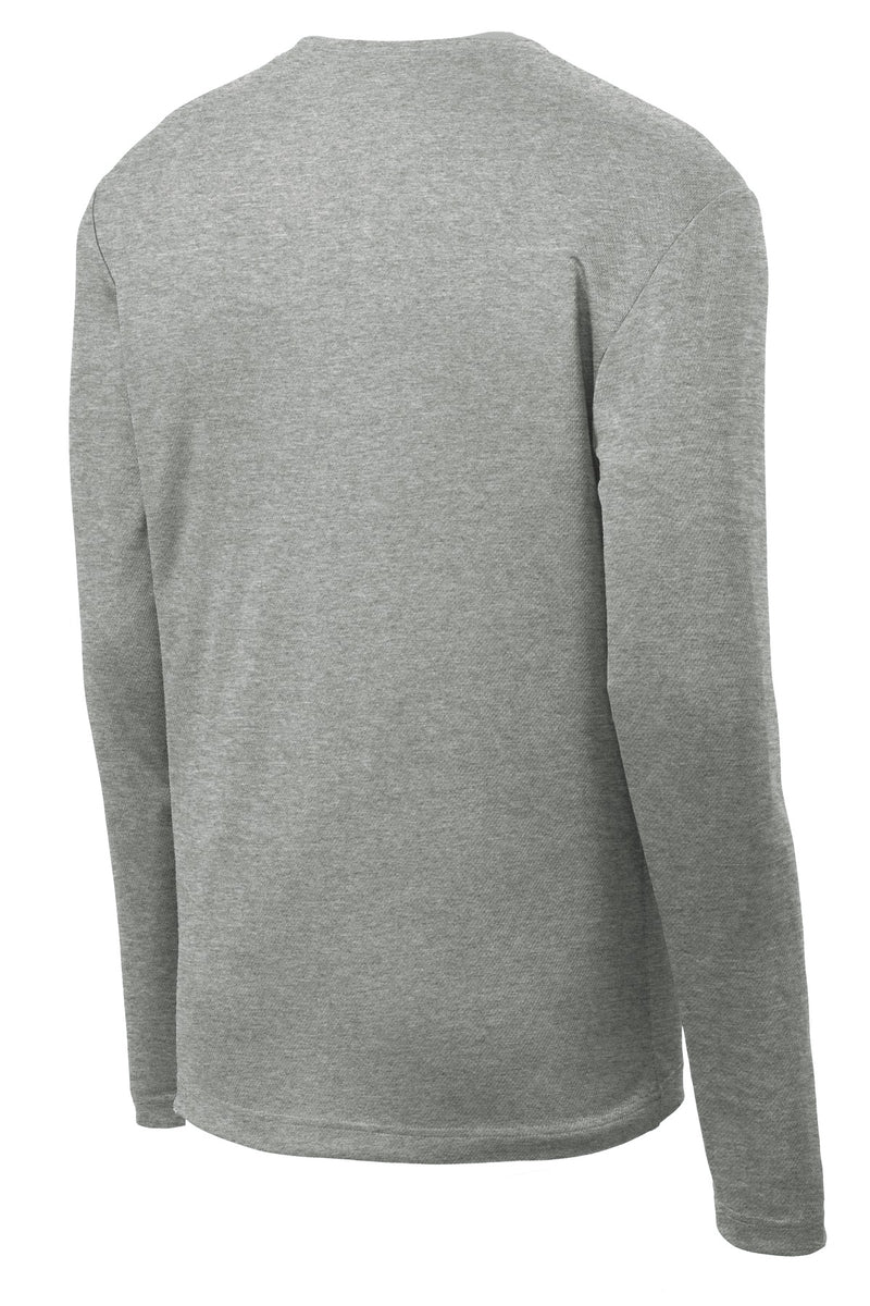 Sport-Tek PosiCharge RacerMesh Long Sleeve Tee - Grey Heather