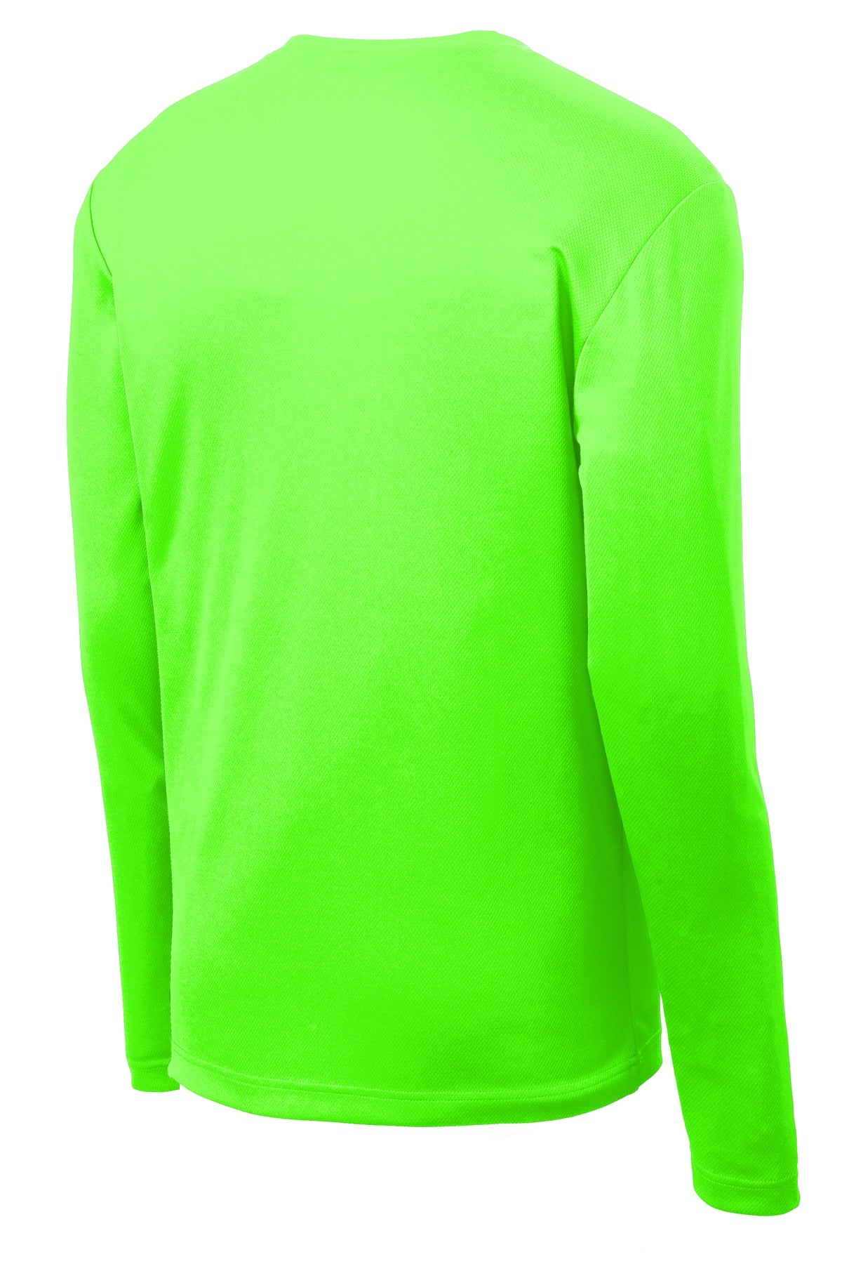 Sport-Tek PosiCharge RacerMesh Long Sleeve Tee - Neon Green