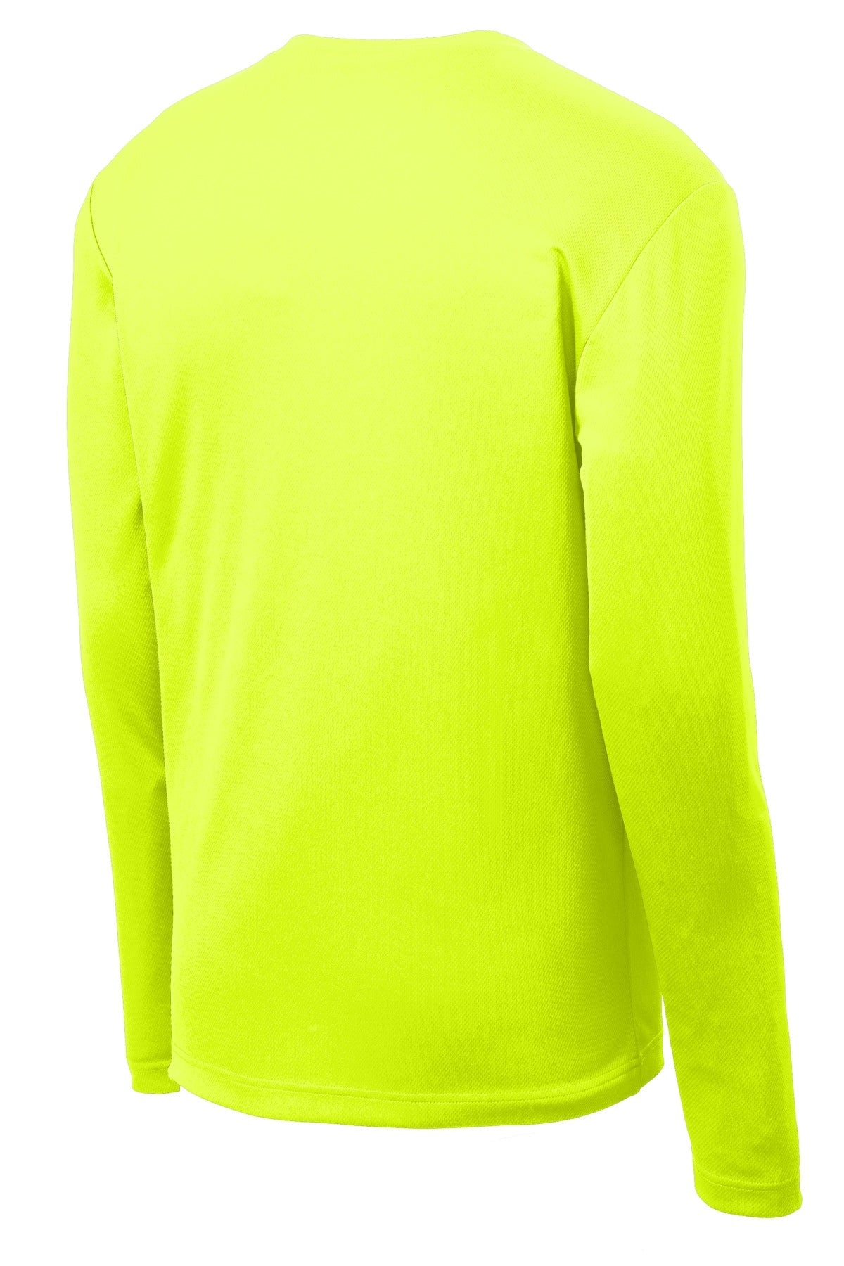 Sport-Tek PosiCharge RacerMesh Long Sleeve Tee - Neon Yellow