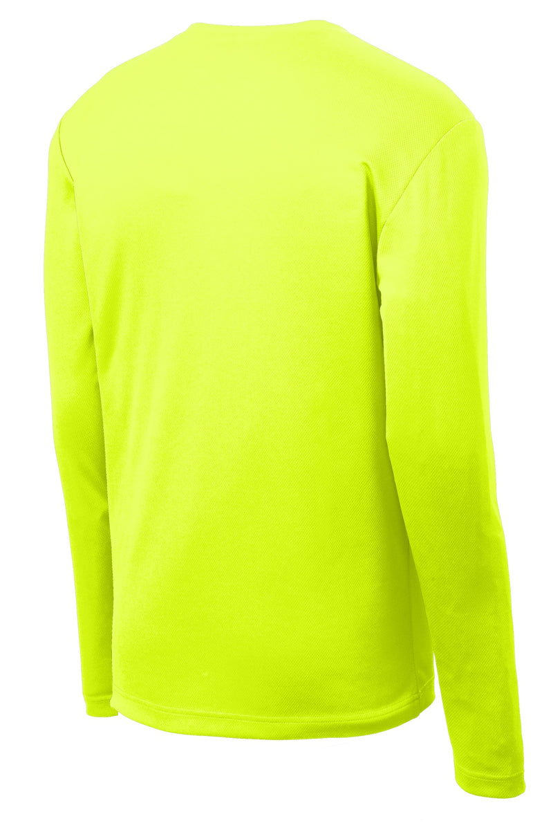 Sport-Tek PosiCharge RacerMesh Long Sleeve Tee - Neon Yellow
