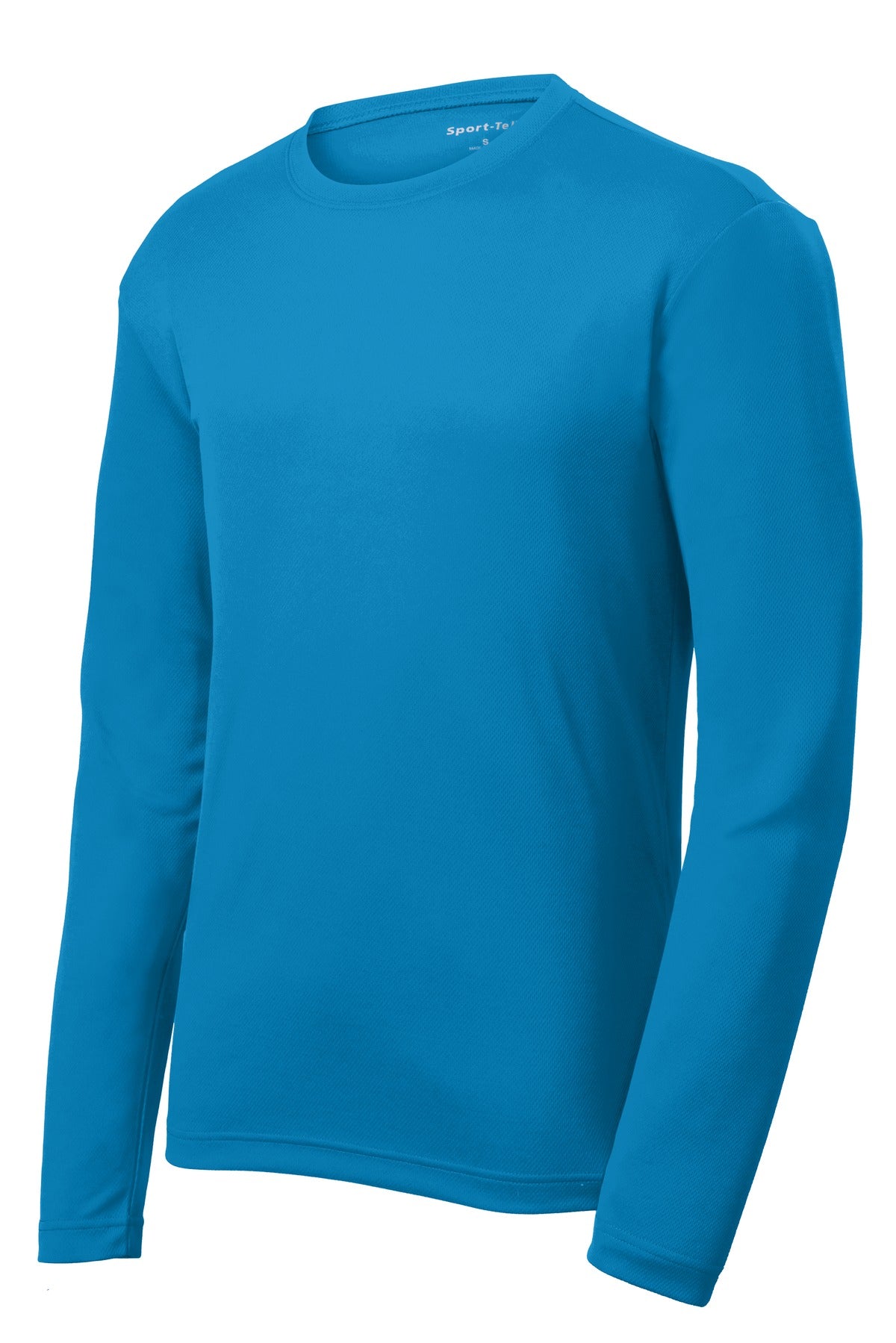 Sport-Tek PosiCharge RacerMesh Long Sleeve Tee - Pond Blue