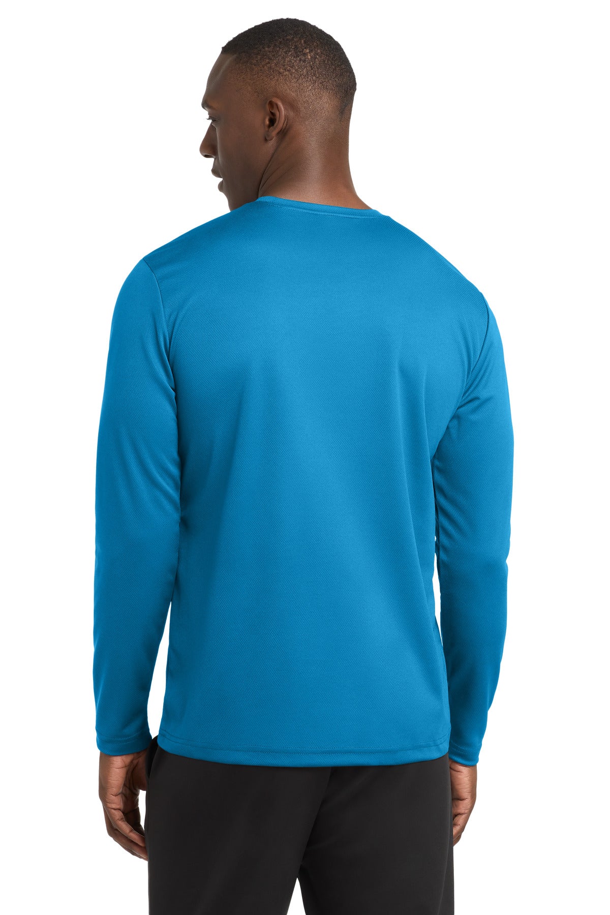 Sport-Tek PosiCharge RacerMesh Long Sleeve Tee - Pond Blue