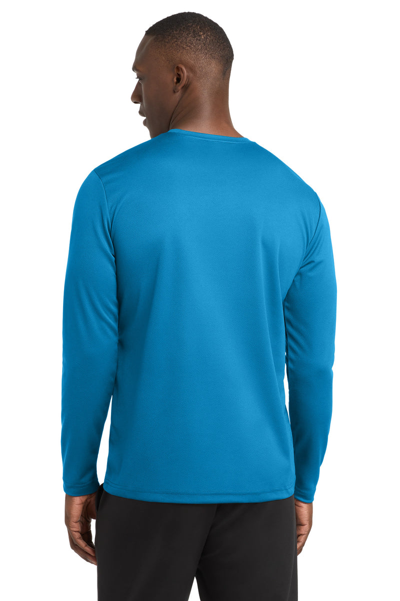 Sport-Tek PosiCharge RacerMesh Long Sleeve Tee - Pond Blue