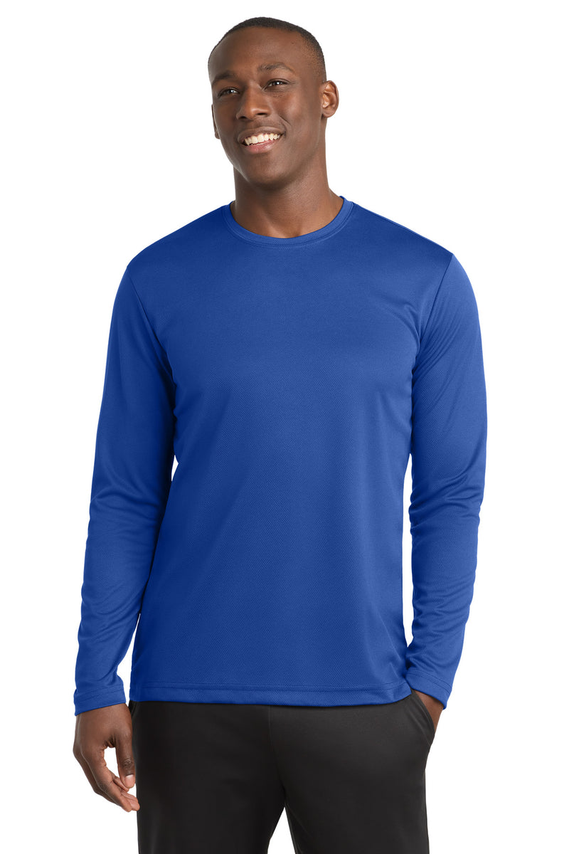 Sport-Tek PosiCharge RacerMesh Long Sleeve Tee - True Royal