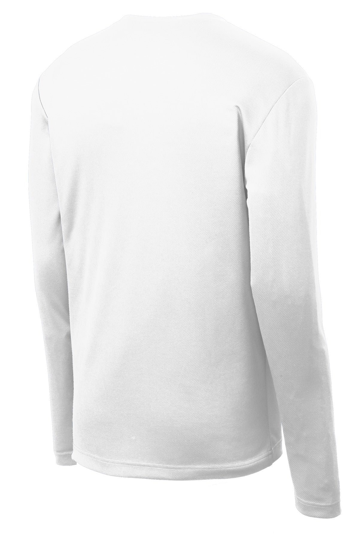 Sport-Tek PosiCharge RacerMesh Long Sleeve Tee - White