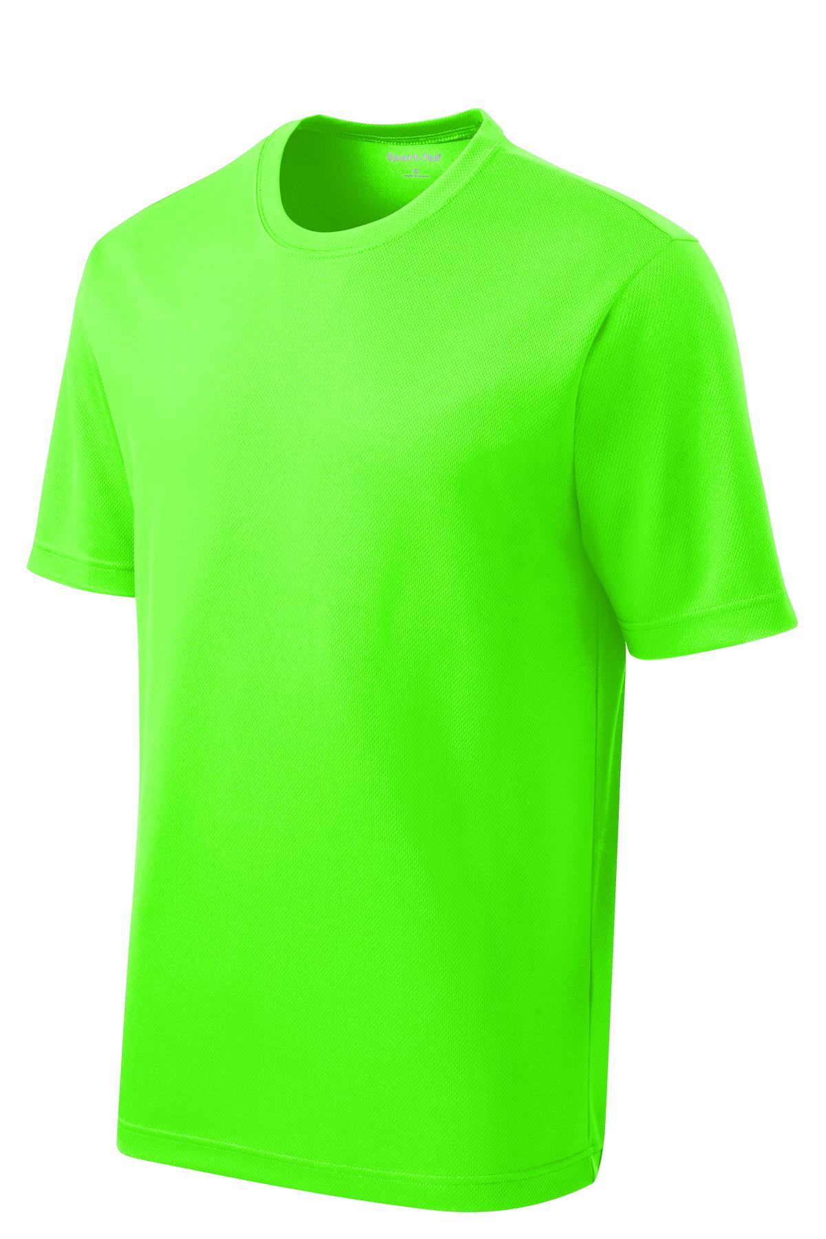 Sport-Tek PosiCharge RacerMesh Tee - Neon Green