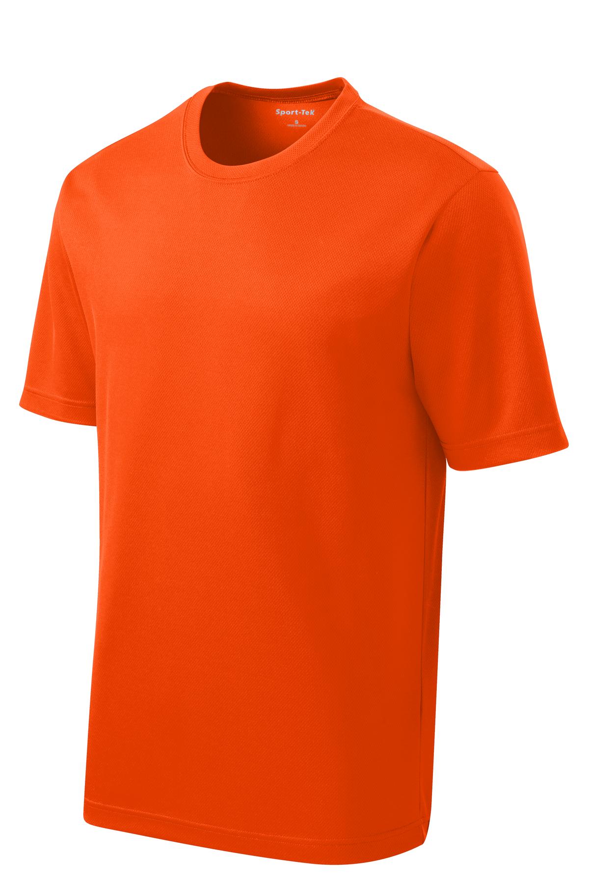 Sport-Tek PosiCharge RacerMesh Tee - Neon Orange
